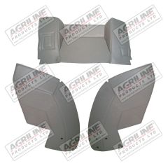 Mudguard / Fender Trim - Pair & Back Panel suitable for Massey Ferguson -