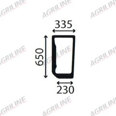 Cab Glass- LH Lower Front- Green Tint suitable for New Holland -