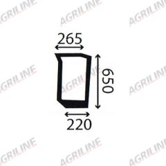 Cab Glass- LH Lower Front- Green Tint suitable for New Holland -  