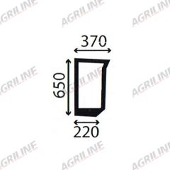 Cab Glass- RH Lower Front- Green Tint suitable for New Holland -  