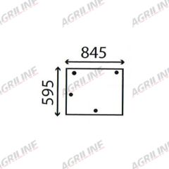 Cab Glass - Rear Window - 1535079C2 suitable for Case International -  1535079C2
