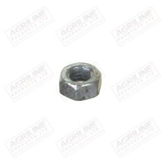 Plated Hexagon Nuts M6 x 1mm (Pack 10)