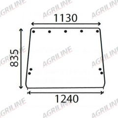 Cab Glass- Rear Window - Green Tint suitable for John Deere -  R50758