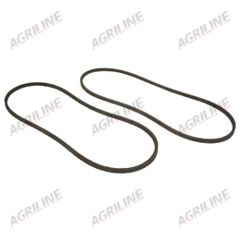 Fan Belt (Pair) suitable for Massey Ferguson -  3619356M91