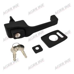 Cab Handle- Outer RH & LH Lockable suitable for Case International - 255195A1