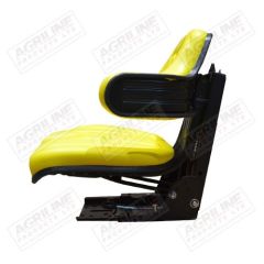 Wraparound Mechanical Suspension Seat- Yellow