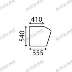 Cab Glass- Lower Door - Clear suitable for Zetor -  59117962