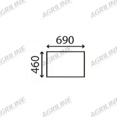 Cab Glass - Rear Window - 59117988 suitable for Zetor -  59117988