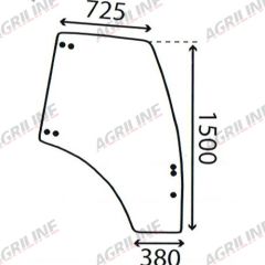 Cab Glass- RH Door suitable for Deutz -  4418952