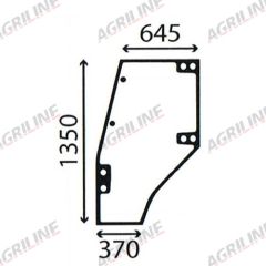 Cab Glass- LH Door- Clear suitable for Deutz - 4400340
