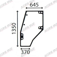 Cab Glass-LH Door- Green Tint suitable for Deutz - 4400342