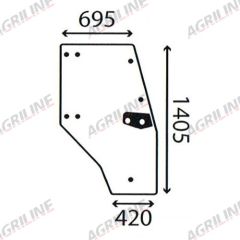 Cab Glass- RH Door- Clear suitable for Deutz - 4352849