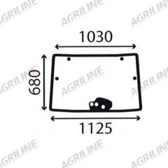 Cab Glass- Front Window suitable for Deutz - 001503540/10