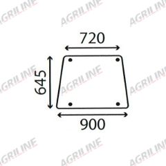 Cab Glass- Side Window- Clear suitable for Deutz -  4312038