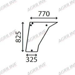 Cab Glass- Lower Door- Clear suitable for Deutz -  4364140