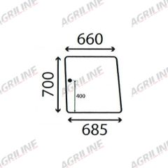 Cab Glass- LH Side Window- Clear suitable for Deutz -  4354126