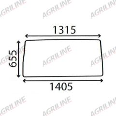 Cab Glass- Front Window- Green Tint suitable for Fiat -  5120507