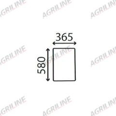 Cab Glass- Lower Front- Clear suitable for Fiat -  5113402