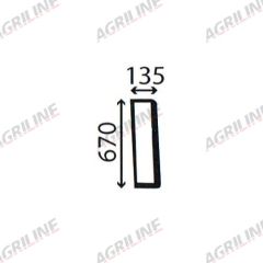 Cab Glass- LH Side Rear Window- Clear suitable for Fiat -  5161663