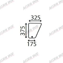 Cab Glass- Lower Front- Clear suitable for John Deere -  L60319