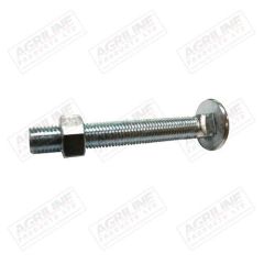 Metric Coach Bolt and Nut M6 x 80mm (Pack 10)