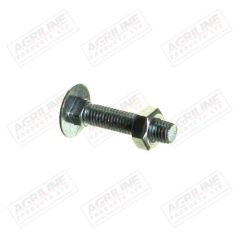 Metric Coach Bolt and Nut M10 x 50mm (Pack 10)