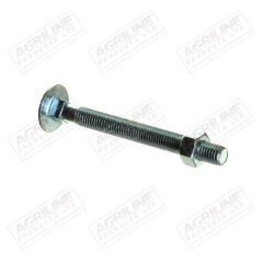 Metric Coach Bolt and Nut M12 x 120mm (Pack 10)