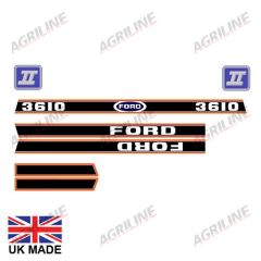 Decal Set - Ford 3610 Force II suitable for Ford &amp; Fordson -  83928788