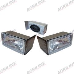 Headlight Light (Pair) suitable for Case International -  1964884C2 1964883C2  1964980C2