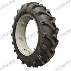 Wheel & Tyre Assembly LH 12.4 x 28 suitable for Massey Ferguson -