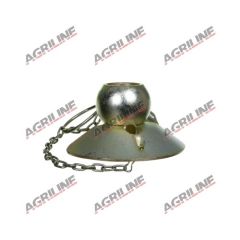 Lower Link Ball &amp; Guide Cone Assembly (Cat. 3/3)