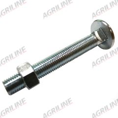 Metric Coach Bolt &amp; Nut M16 x 120mm