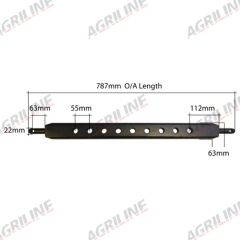 Drawbar 9 Hole suitable for David Brown -  K902280