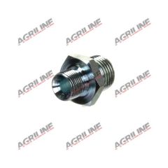 Hydraulic Adaptor 3/8" BSP Male - 1/2" BSP Male