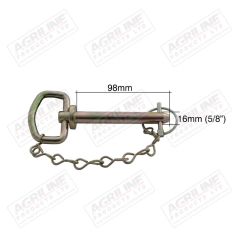 Hitch Pin with Chain