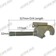 Top Link Forged Hook End  RH (Cat. 2) suitable for New Holland -  