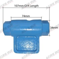 Turnbuckle suitable for Ford &amp; Fordson -  83933118  E1NNR837AA