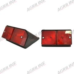 Cab Light Rear Red Lens (Pair) suitable for Ford &amp; Fordson -  