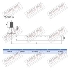 Track Rod End suitable for John Deere -  14M7305  AL27533  AL37505