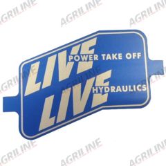 Live Drive Badge suitable for Ford &amp; Fordson -  