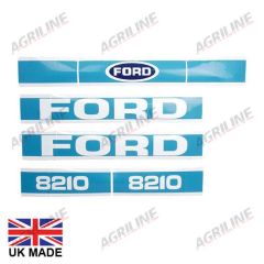 Decal Set - Ford 8210 suitable for Ford &amp; Fordson -  