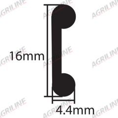 Bonnet Rubber Kit suitable for Ford &amp; Fordson -  