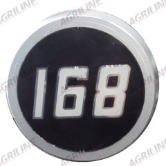 MF168 Plastic Medallion suitable for Massey Ferguson - 1866948M1
