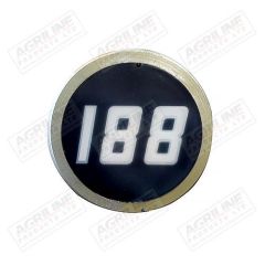 MF188 Plastic Medallion suitable for Massey Ferguson -  