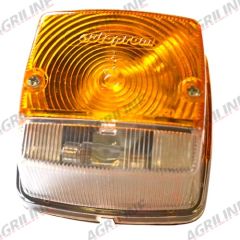 Front Parking Lamp- Amber/Clear suitable for Case International -  3121089R91