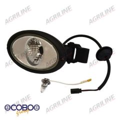 Front Work Lamp LH - Oval - Roof Mounted suitable for New Holland -  