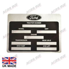 Decal - Ford Tractor Identification suitable for Ford &amp; Fordson -  