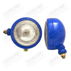 Headlight - Side Mounting Blue suitable for Ford & Fordson -