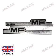 Decal Set - Massey Ferguson 565 suitable for Massey Ferguson -  16978126M1  1698127M1  3900326M91