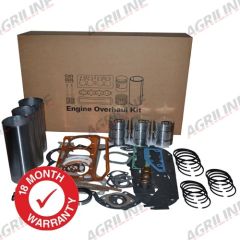 Engine Overhaul Kit 3 Cyl (UK made Chrome Liners) MF35 suitable for Massey Ferguson -  